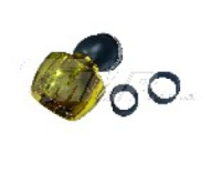 Фільтр повітряний (нульовик) Ø50mm, 45*, турбіна (золото) (+ перехідник 42 та 35mm) EVO