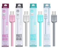 Кабель Remax Fast Data RC-008, Micro-USB, 2.1A, Pink, длина 1м, BOX