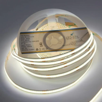 Світлодіодна стрічка LED-STIL 5000K 10 Вт/м COB 320 діодів IP33 24 Вольта 1000 Lm нейтральне світло