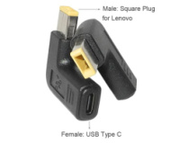 Переходник PD (Power Delivery) триггер 20v Type-C (female) (max 5a, 100w) на Square tip 11.0x4.5m з USB Type-C (Female) Power Delivery PD тригер (A