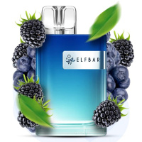 Elf Bar CR8000. Кислая Ежевика Черника (Sour Blackberry Blueberry)