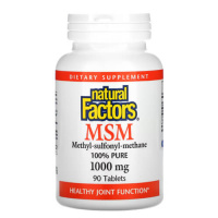 Natural Factors MSM 1000 mg 90 caps