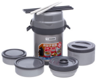 Набор для ланча Zojirushi SL-JAF14SA 1.23 л серебро (1678-00-91)