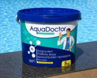 AquaDoctor FL-5 Коагулянт для басейну від каламутності води гранули 5 кг флокулянт для освітлення та очищення води