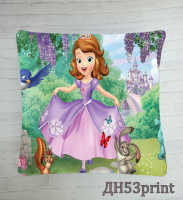 Подушка декоративна з принтом (комплект)