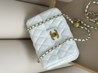 Сумка жіноча Chanel міні — ЛЮКСОВА ЯКІСТЬ білий