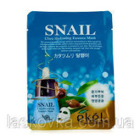 Тканинна маска для обличчя EKEL Snail essence mask