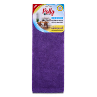 Ганчірка з мікрофібри Polly 40*40см фіолетова