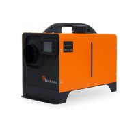 Дизельний автономний обігрівач 9 кВт Leo Tools LE-169 з дисплеєм та пультом ДК