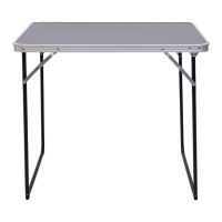 Стол для пикника раскладной 80×60×5.5 (см) Черный Lugi JY-8060B