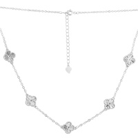 Серебряное колье CatalogSilver с без камней, вес изделия 6,58 гр (2190646) 400450 размер