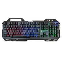 Клавіатура UKC KEYBOARD GK KW-900/4400 дротова з підсвічуванням мембранна