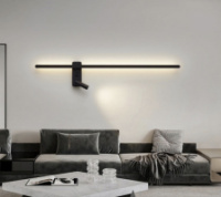 Бра LED 28061 Черный 9х16х120 см.