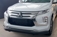 Передняя защита F3-60 Black (2020-2026, нерж) для Mitsubishi Pajero Sport 2015- гг