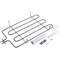 Тен UNOX RS1095A 1200W 230V B=515mm L=285mm фланець 70x22mm