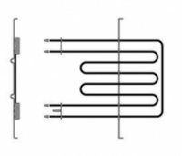 Тэн духовки | C00081591 квадрат двойной