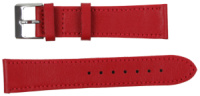 Ремінець для годинника зі шкіри Mykhail Ikhtyar Ш20 мм червоний
