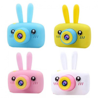 Дитячий фотоапарат зайчик Bunny GM-30 (РОЖОВИЙ) (100)