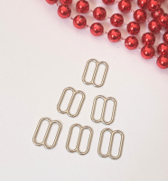 Регулятор для бретелей/ 1 шт/ металл / цвет сталь / 12 мм