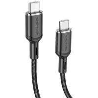 Кабель телефону Borofone BX90 Cyber USB to Type-C (1m), Black - купити в SmartEra.ua