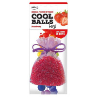 Ароматизатор на зеркало мешочек Tasotti/серия «Cool Balls Bags» -  Strawberry (115461)