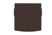 Резиновый коврик в багажник V1 (Коричневый) для Skoda Kodiaq 2023- гг