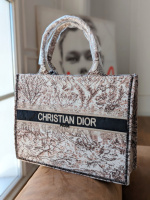 Dior шоппер рожевий тигр текстиль