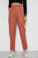 Джинси жіночі, колір теракотовий, 250R1573