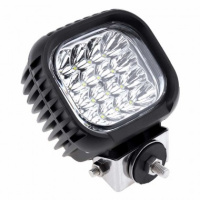 Робочий ліхтар квадрат 125x110 48W (3W*16) 10-30V Дальнє/Spot (22-48W) (1шт) 2706