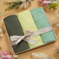 Трусики жіночі брифи Dominant Туреччина трійки  р..XL, 2XL    3 шт.