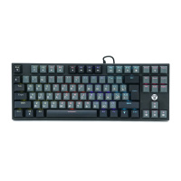Клавиатура USB Fantech ATOM MK876, (Eng/Укр/Рус), Grey (red switch), 87к, Q10