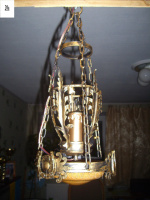 Лампа кованая