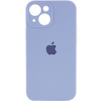 Чохол для Apple iPhone 14 Plus (6.7«») - Silicone Case Full Camera Protective (AA) Синій / Lilac Blue - купити в SmartEra.ua