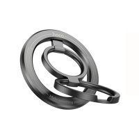 Магнитное кольцо держатель для телефона Hoco GH2 магнитный black