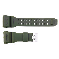 Ремінець для годинника Skmei 1637AG Army Green зелений каучуковий 26.5 см