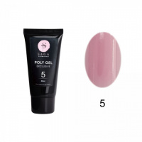 Полигель Saga Professional EXCLUSIVE Poly Gel №5, 30 мл