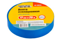 Лента изоляционная Mastertool 25м x 17 x 0.15мм синяя (44-9025) (5 шт.)