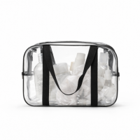 Силиконовая сумка ORGANIZE для пляжа среднего размера 30x20x10 см (черный)