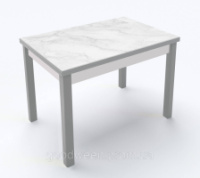 Стол обеденный раскладной Fusion furniture Марсель 1100 Серый/Стекло УФ 15 265