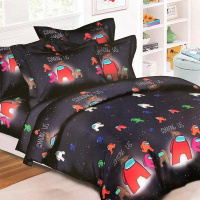 Дитяче постільна білизна полуторна Амонг Ас  Ранфорс