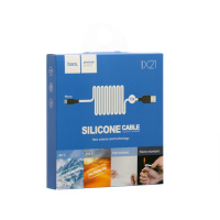 Кабель USB Hoco X21 Silicone Micro