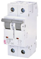 Автоматичний вимикач ETI ETIMAT 6 2p C 32A (2143519)