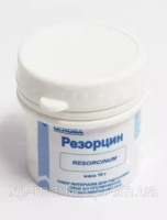 Порошок для підготовки зубів до пломбування Резорцин 10 г No4291