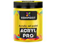 Краска художественная Acryl PRO ART Kompozit 430 мл, 112 желтый лимонный