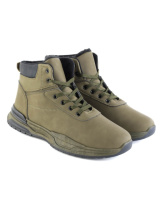 Чоловічі зелені кросівки на шнурівці