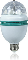 Диско лампа Ball RHD-15 LY 399 • Світлодіодна обертова диско-лампа Ball RHD-15 LY 399 E27 RGB для вечірок і свят