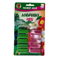 Удобрение в палочках, 30шт блистер «Чистый Лист» (для цветущих и декоративно-листовых