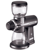 Кофемолка KitchenAid 5KCG100EPM, жернового типа, серый металлик