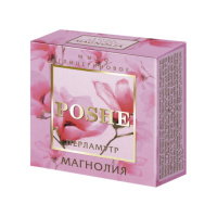 Твердое глицериновое мыло POSHE Перламутр Магнолия 100 г