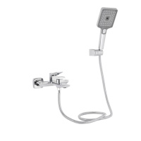 Змішувач для ванни Qtap Presto (з душовим гарнітуром) QTPRE259CRM45574 Chrome